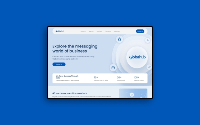 Масштабований сайт на WordPress для Globahub